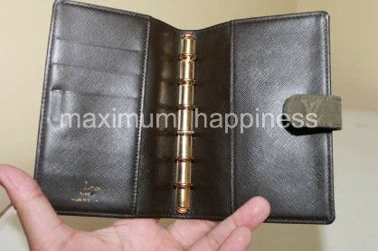 Authentic Louis Vuitton Monogram Mini / Idylle Khaki Canvas Agenda Cover [ Bags & Wallets ...