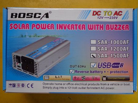 12Vdc to 220vac inverter