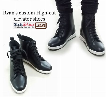 Custom Elevator Leather Shoes [ Retail 