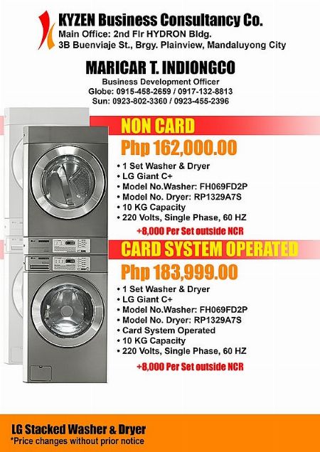 Lg Heavy Duty Commnercial Washer Dryer Everything Else Metro Manila Philippines Maricar Kyzen