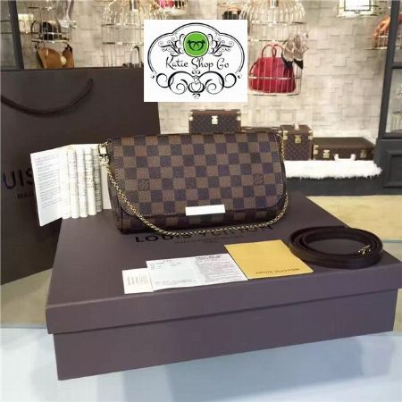 Louis Vuitton Damier Favorite Mm [ Bags & Wallets ] Metro Manila, Philippines -- katieshopgo1384