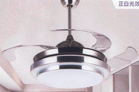 3way Light Ceiling Fan With Remote Control Lighting