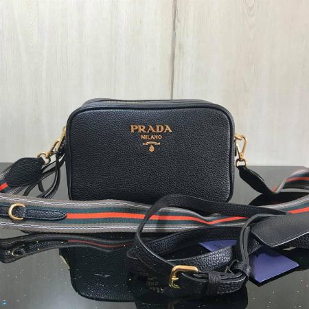 prada leather sling bag
