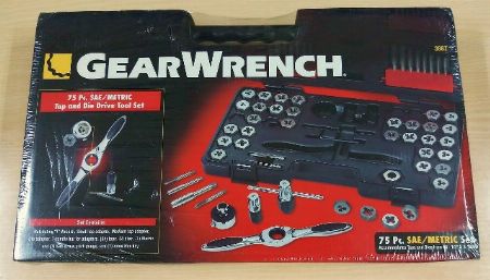 Gearwrench 3887 75-piece Combination Sae / Metric Tap And Die Set [ Home  Tools & Accessories ] Metro Manila, Philippines -- jaltools