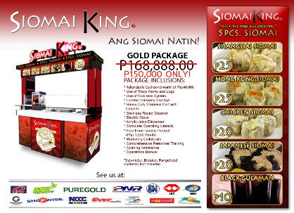 how to franchise master siomai