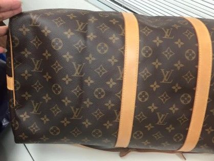 Authentic Louis Vuitton Monogram Keepall 55 With Strap [ Bags & Wallets ] Metro Manila ...