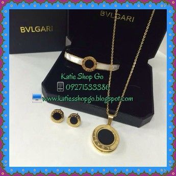Bvlgari Necklace Earrings Bangle 