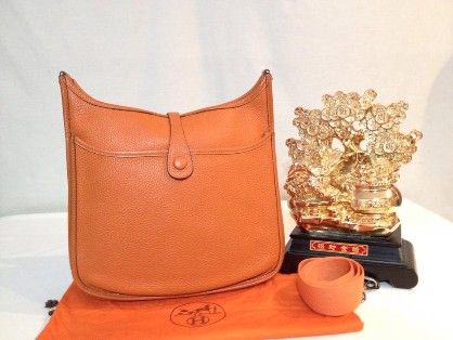 Authentic Hermes Evelyne Pm Orange [ Bags & Wallets ] Metro Manila, Philippines -- canonebagprime